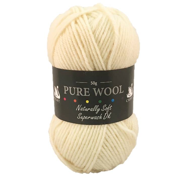 Pure Wool DK / Cream
