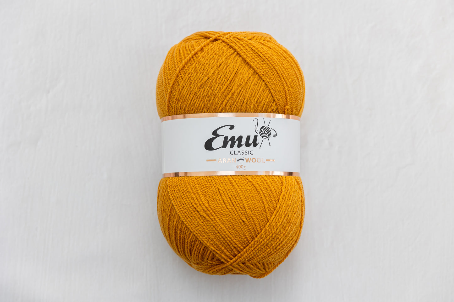 Classic Aran Wool - English Mustard 400g