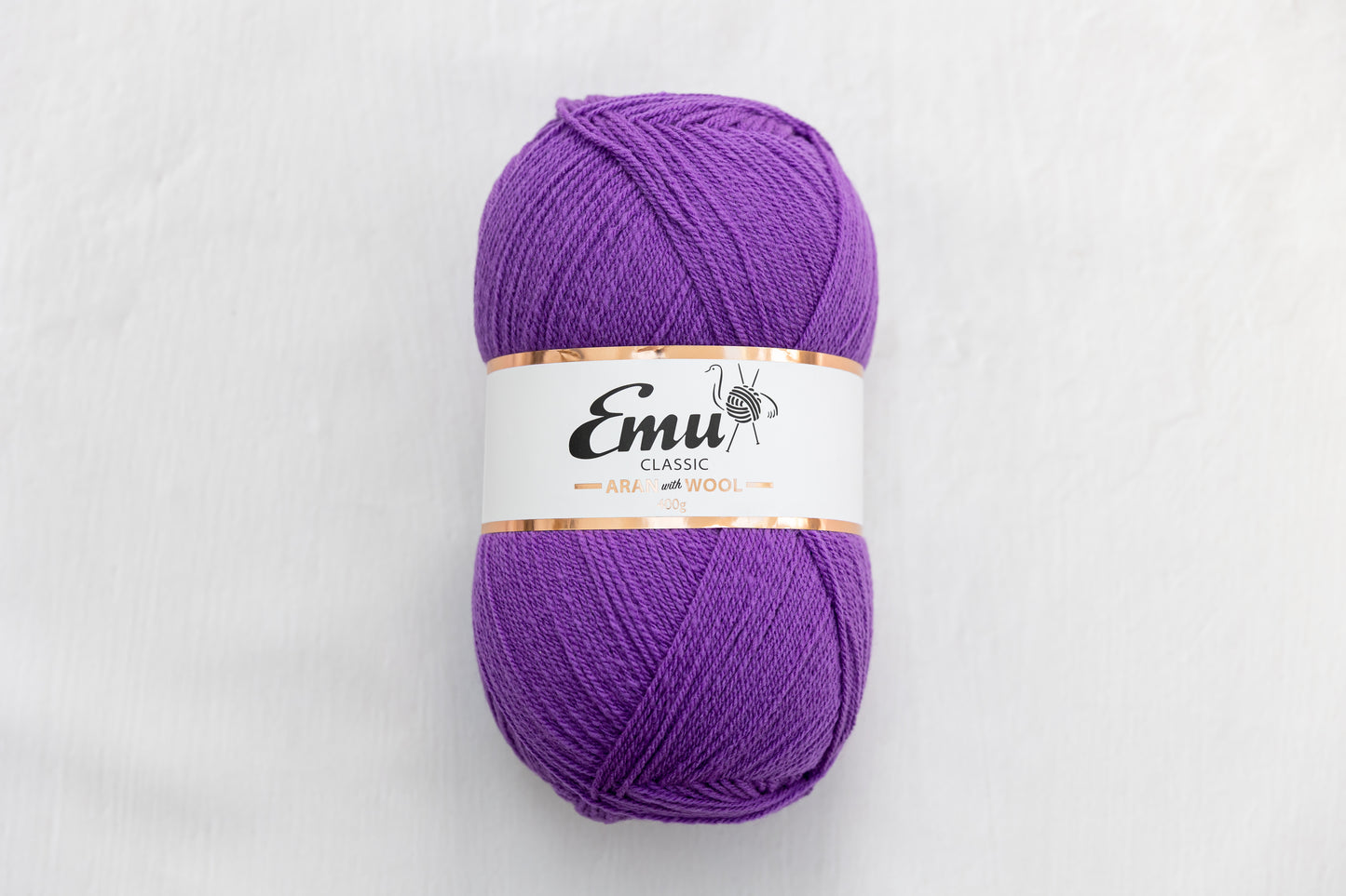 Classic Aran Wool - Highland Purple (217) 400g