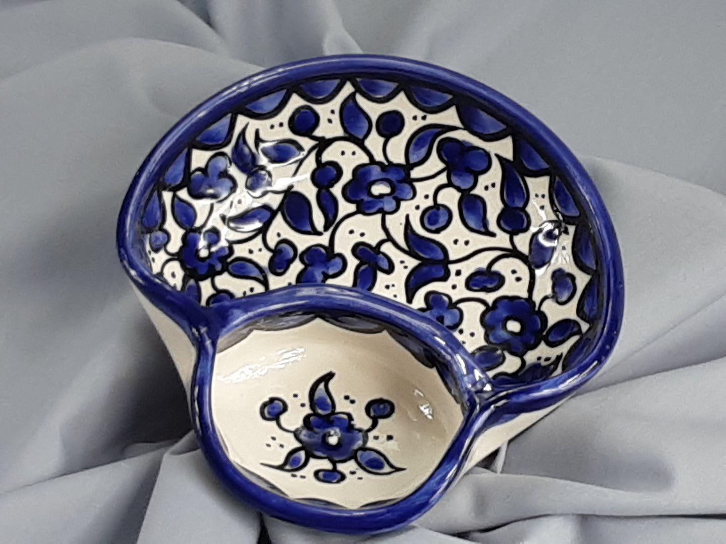 Handmade Ceramic Olives and Seeds Dish