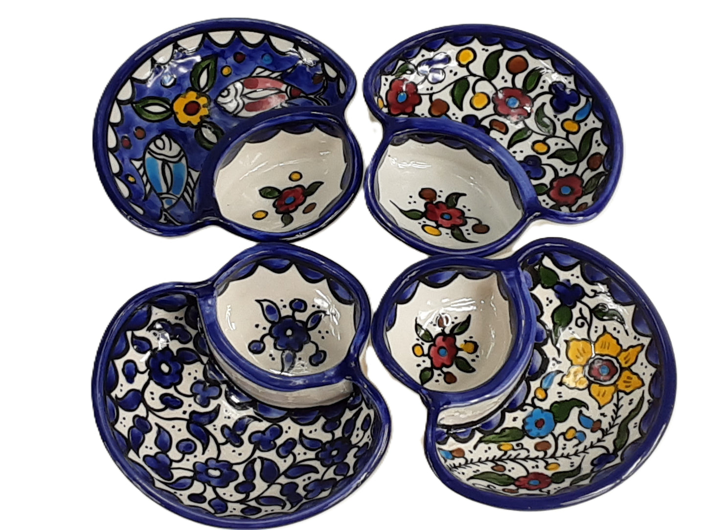 Handmade Ceramic Olives and Seeds Dish
