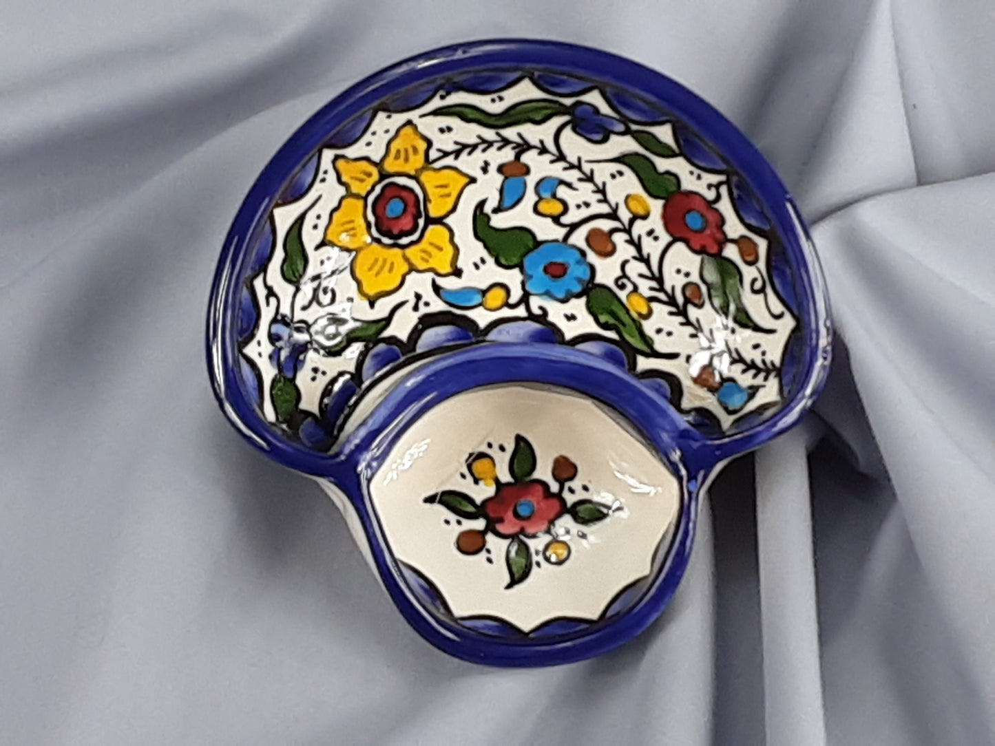 Handmade Ceramic Olives and Seeds Dish