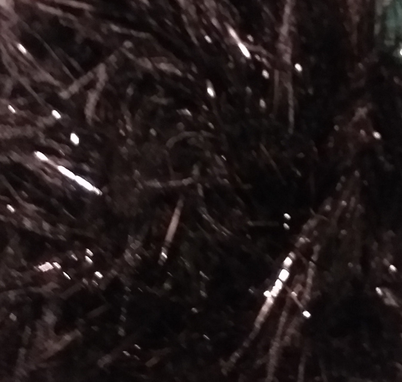 Tinsel Chunky 50g/ Black