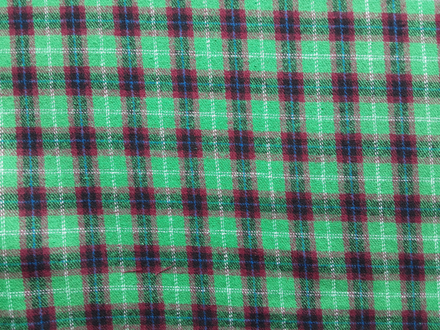 Brushed Cotton Tartan/ Green