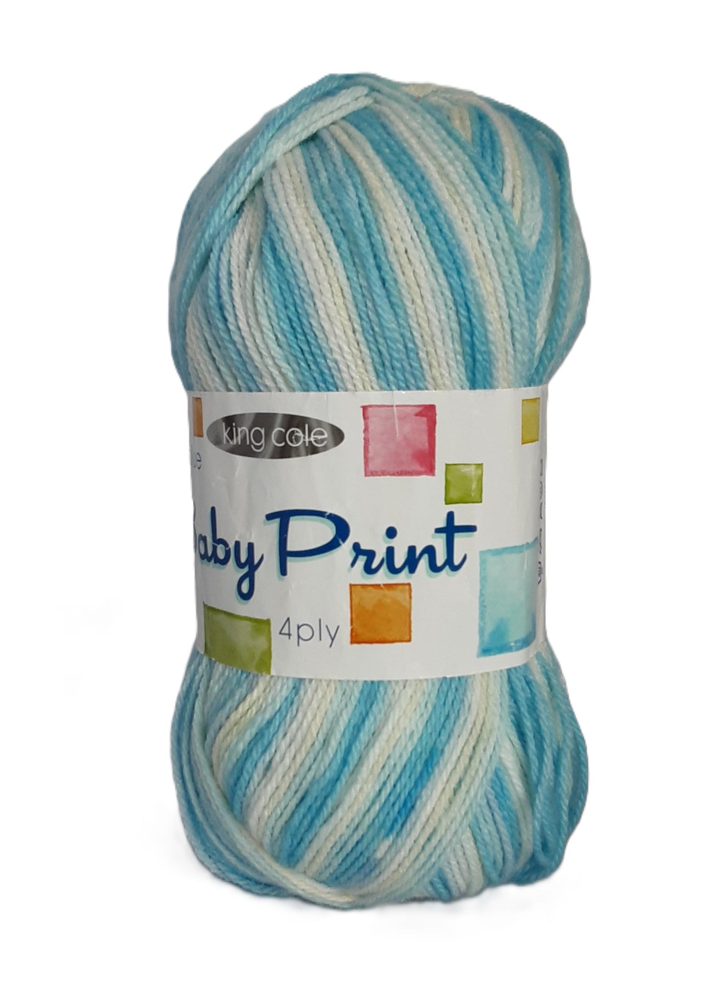 Big Value Baby Print 4Ply /Lagoon