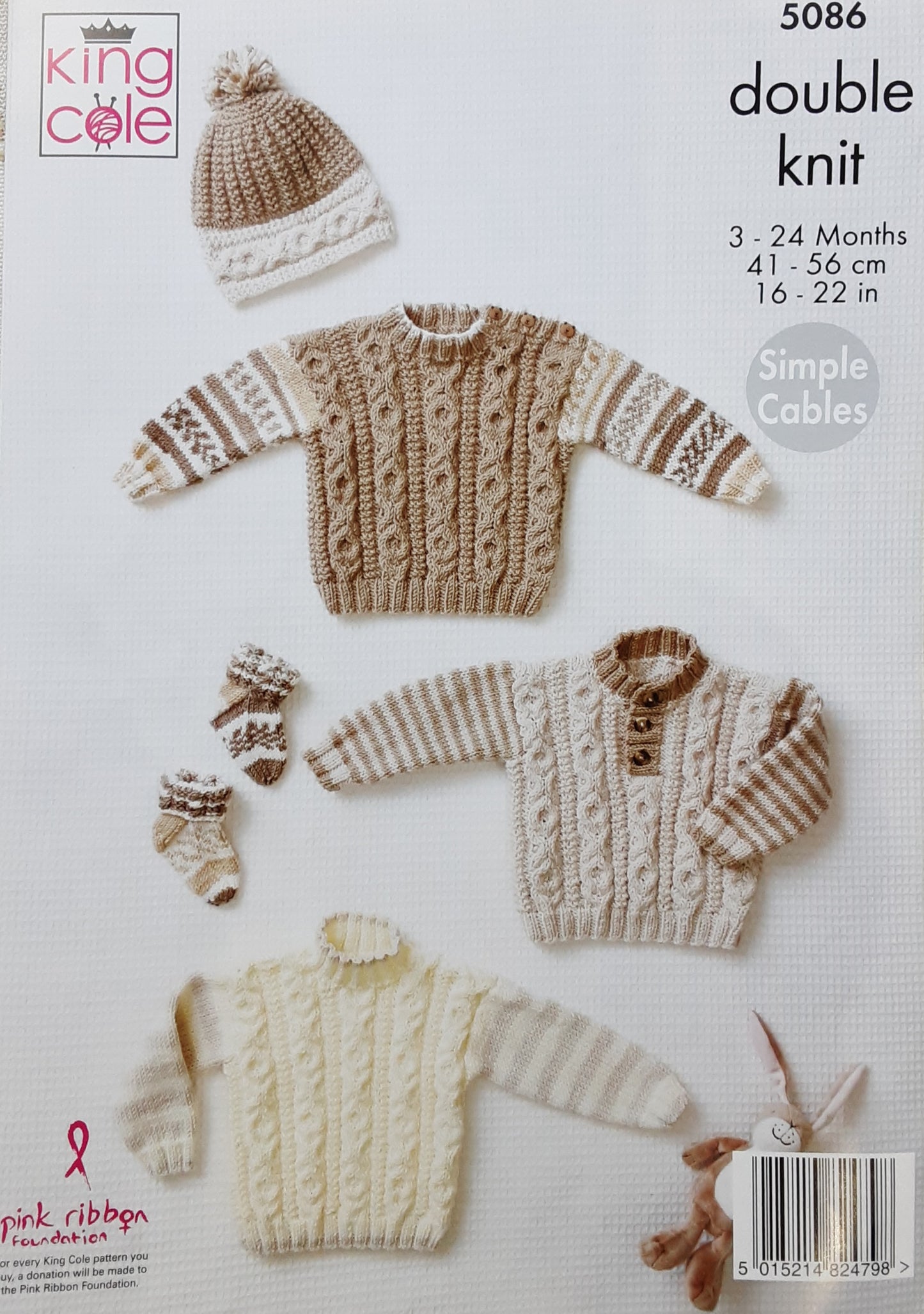 Sweaters, Hats & Socks Knitted in Cherish & Cherished DK 5086