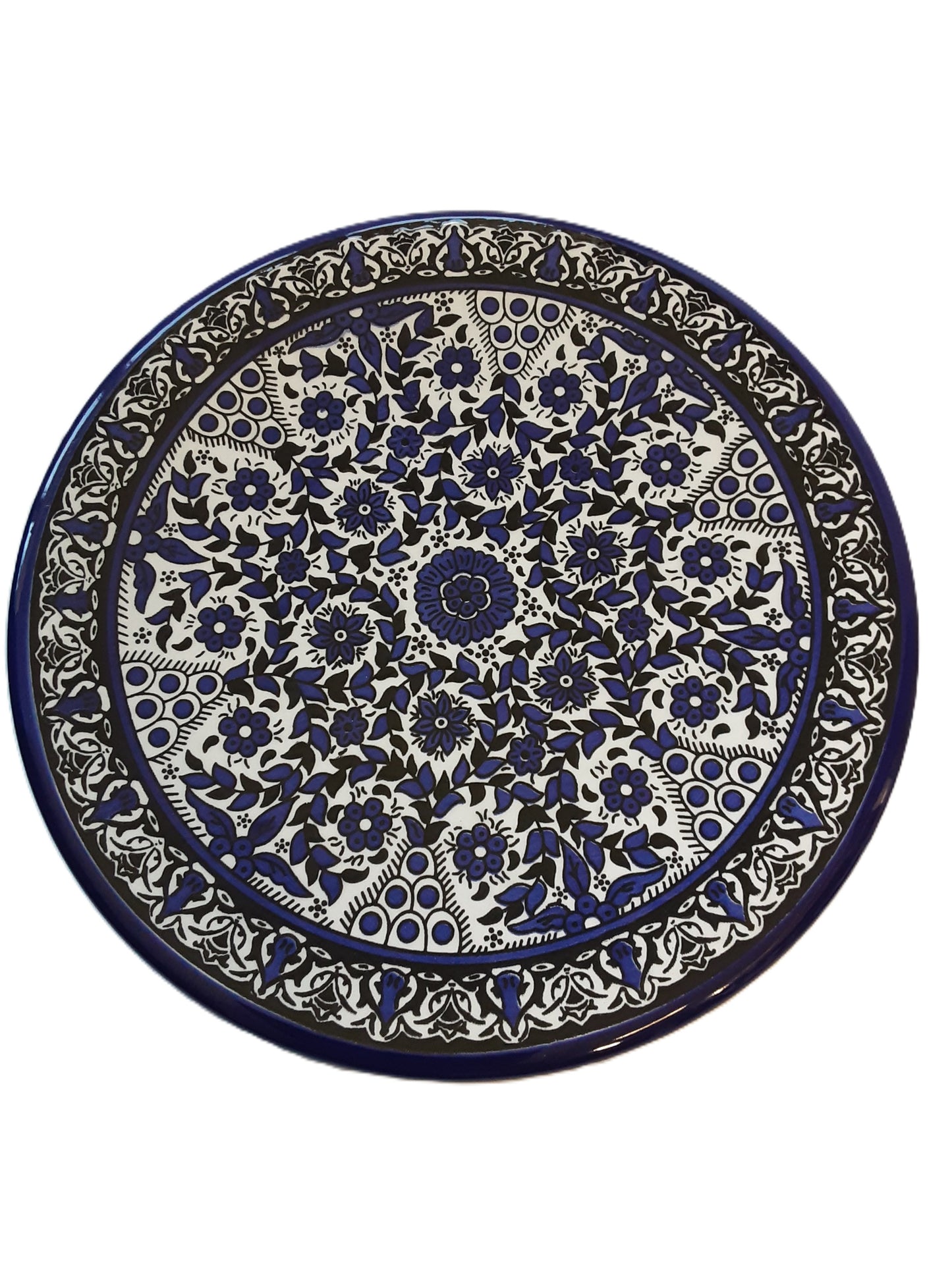Handmade Palestinian Ceramic Plate