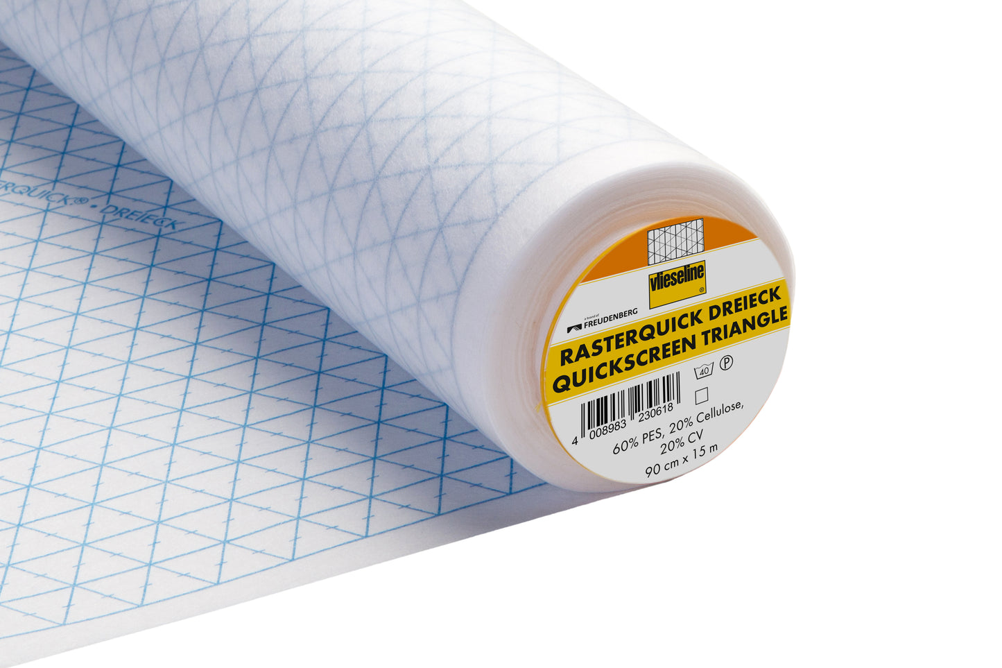 Interlining: Quickscreen Foundation: 90cm: Triangle Print