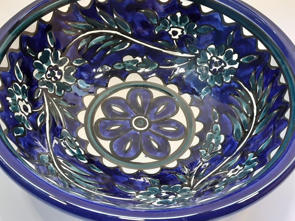 Handmade Ceramic Deep Bowl