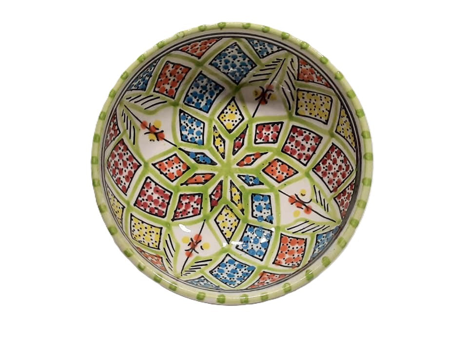 Handmade Tunisian Ceramic Bowl 16cm