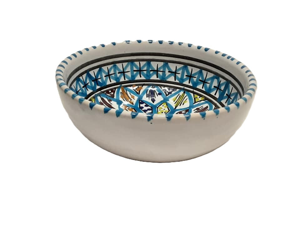 Handmade Tunisian Ceramic Bowl 16cm