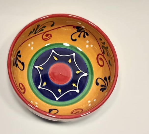 Handmade Spanish Ceramic - Deep Bowl 15cm