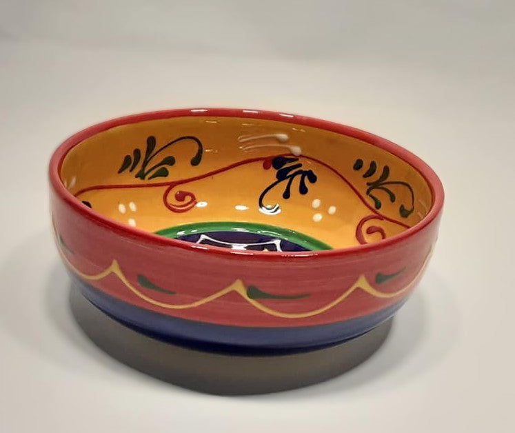 Handmade Spanish Ceramic - Deep Bowl 15cm