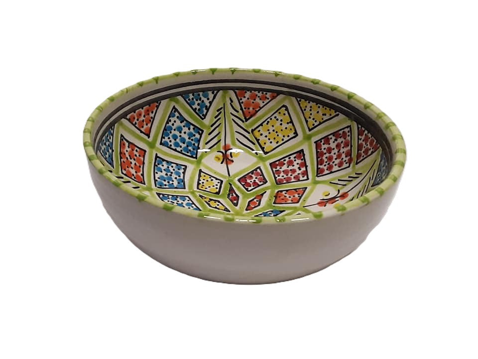 Handmade Tunisian Ceramic Bowl 16cm