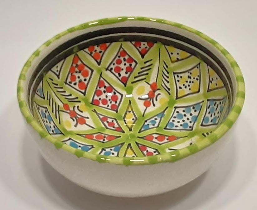 Handmade Tunisian Ceramic Bowl 16cm