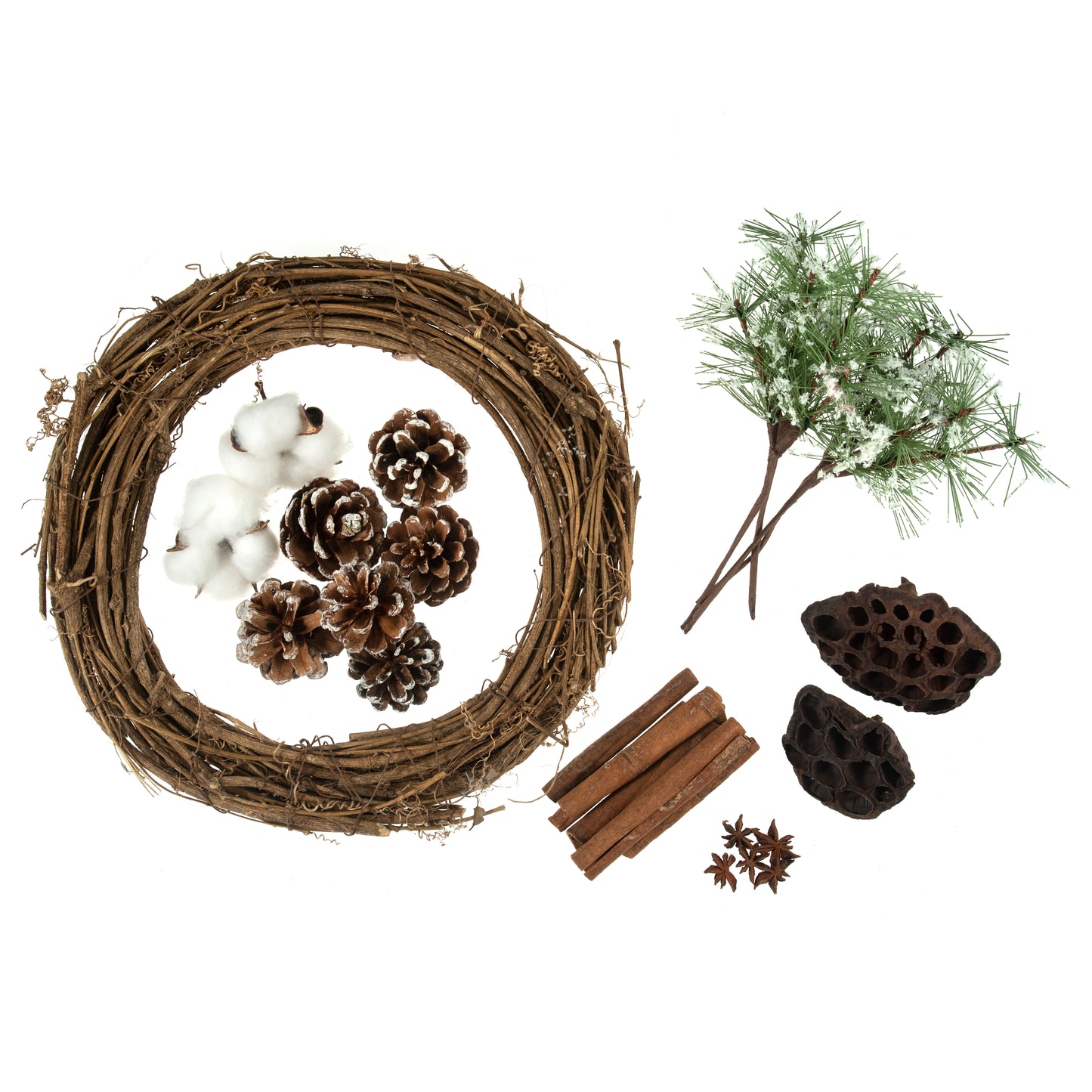 Wreath Kit: Fragrant Foliage: 30cm