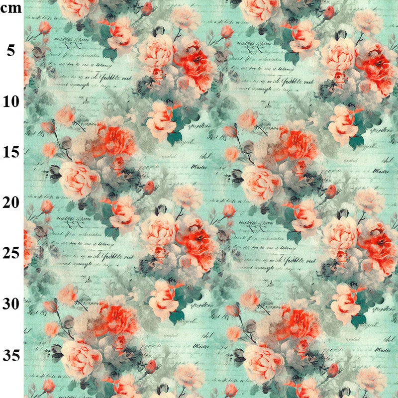 Cotton Poplin: Floral Design