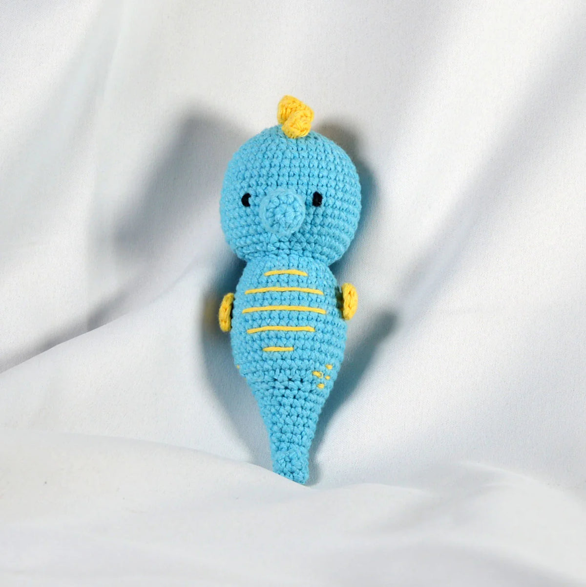 Knitty Critters - Pouch Pals 3 - Bubbles the Seahorse