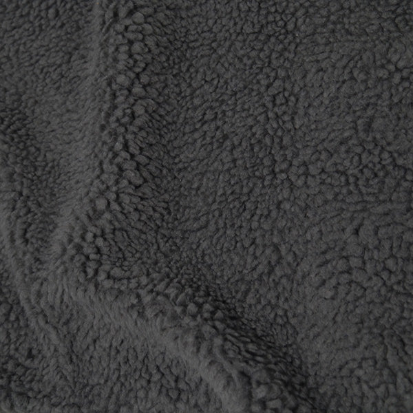 Sherpa Sheep Fur Fabric- Grey
