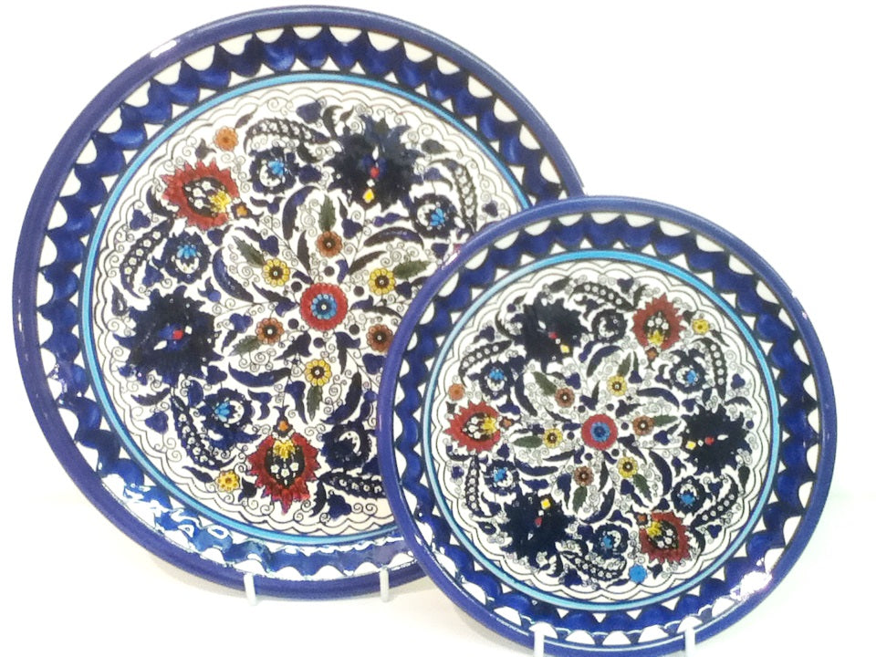 Handmade Palestinian Ceramic Plate