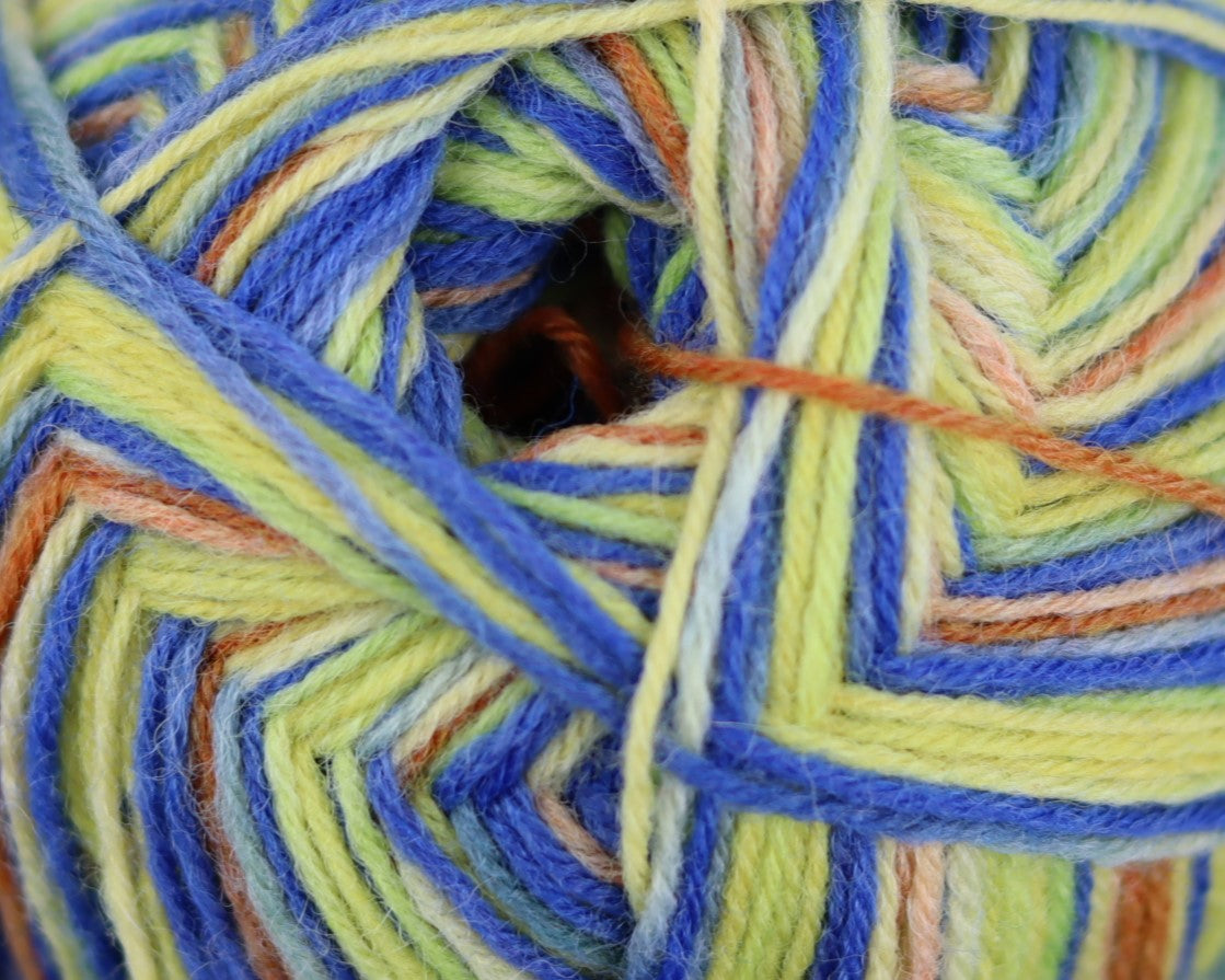 Zig Zag 4ply/ Grasshopper