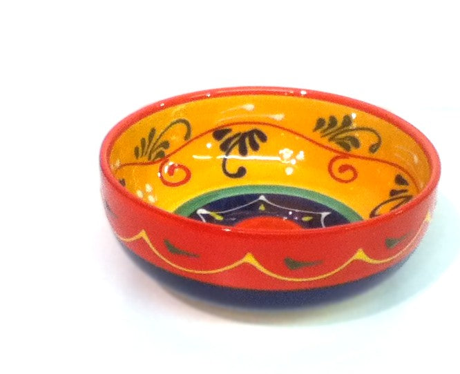 Handmade Spanish Ceramic - Deep Bowl 15cm