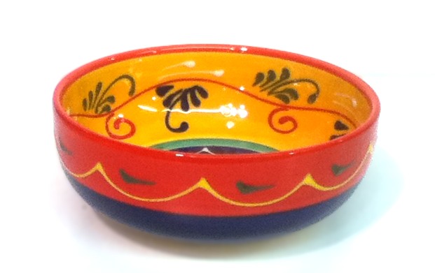 Handmade Spanish Ceramic - Deep Bowl 15cm