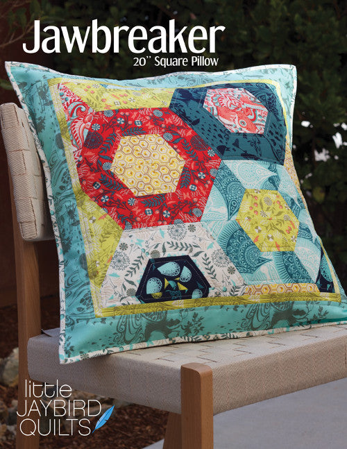 Jawbreaker Pillow - Jaybird Quilts Patterns