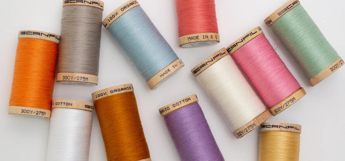 Scanfil Organic Thread 100 Metres (110 Yards) - 4820