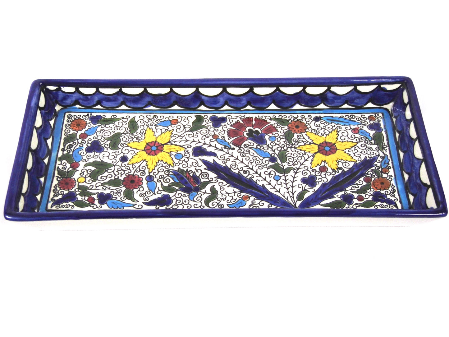 Rectangular Ceramic Serving Plate
