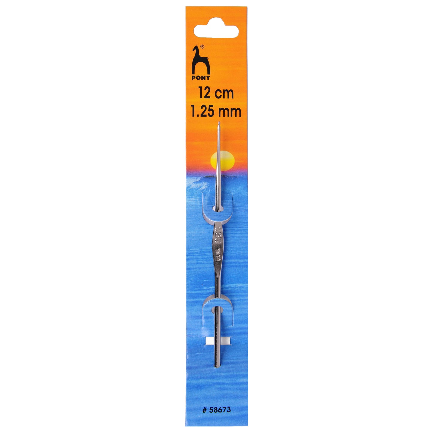 Crochet Hook: Steel: 12cm x 1.25mm