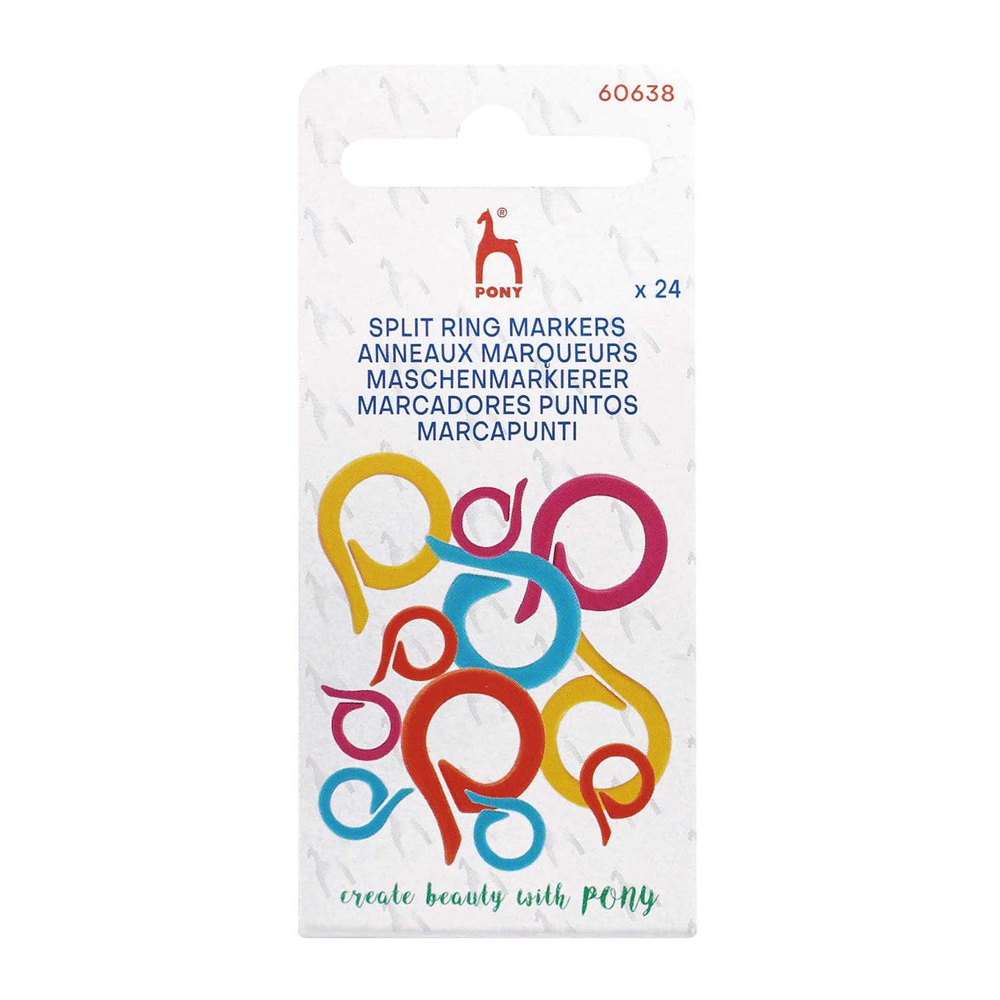 Flat Ring Stitch Markers