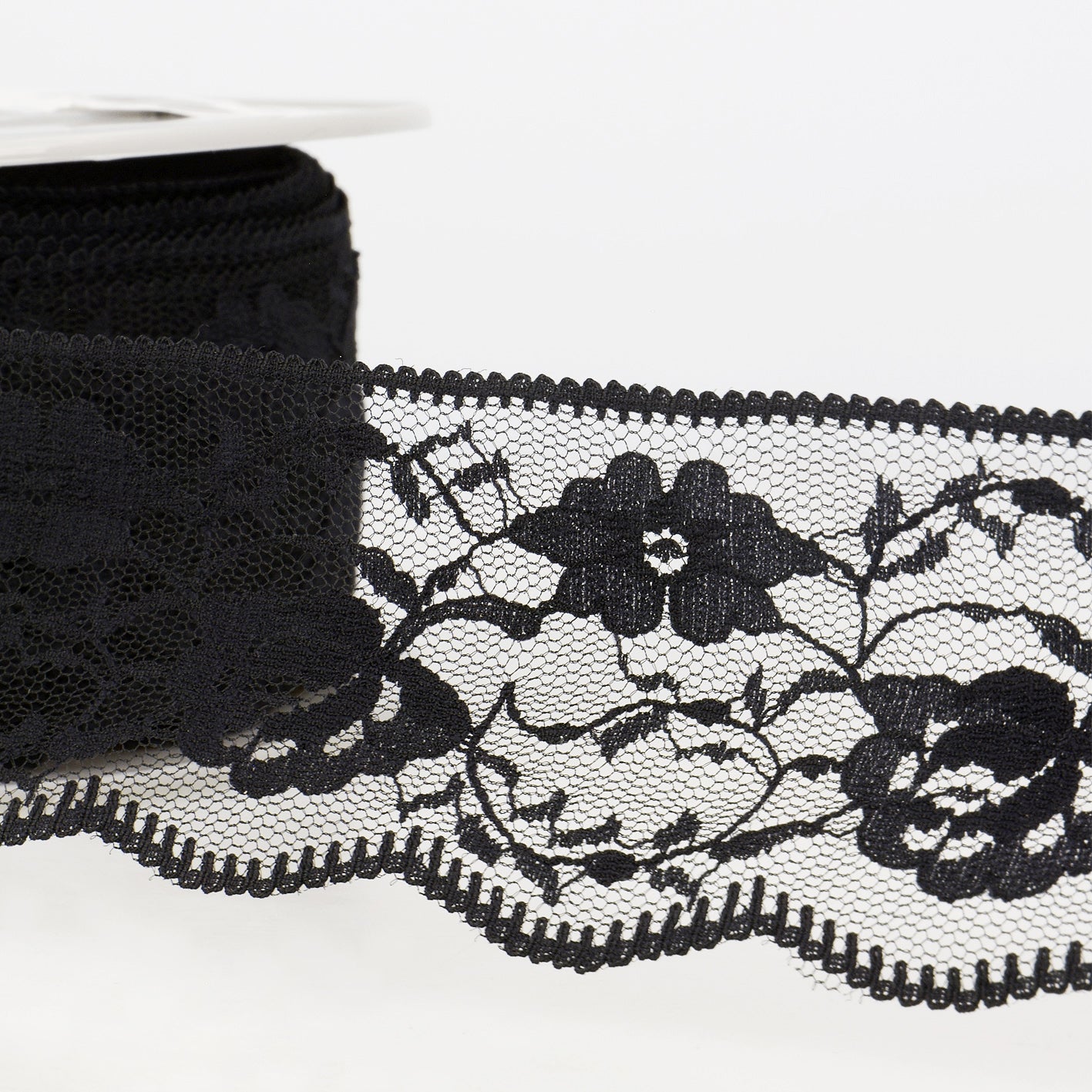 Trim: Lace: Rachel: 55mm: Black
