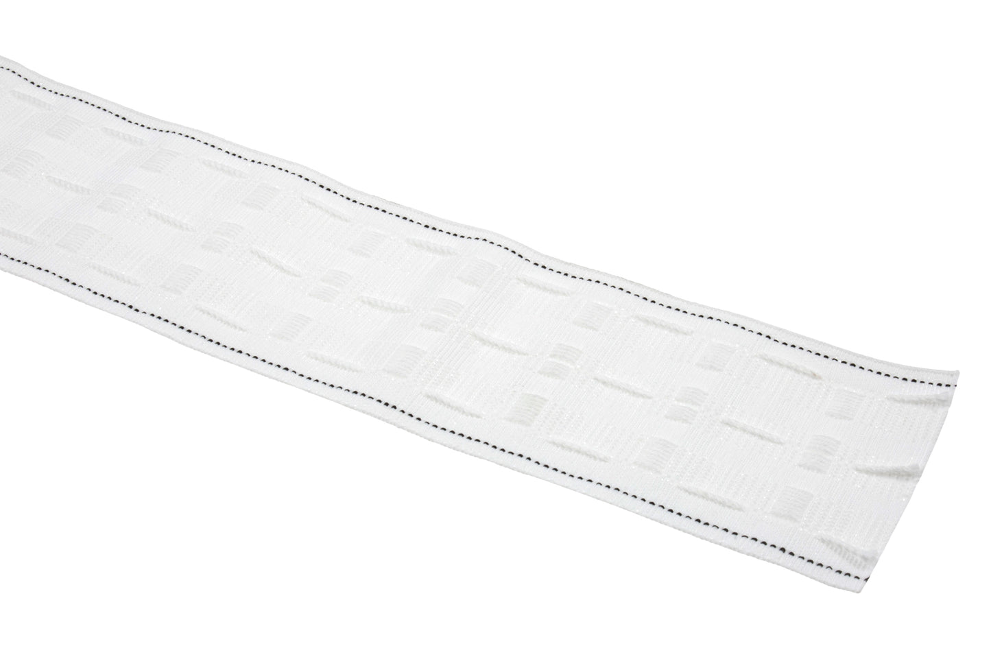 Curtain Tape: Corded Pocket Tape: Regular: 76mm (3in): White