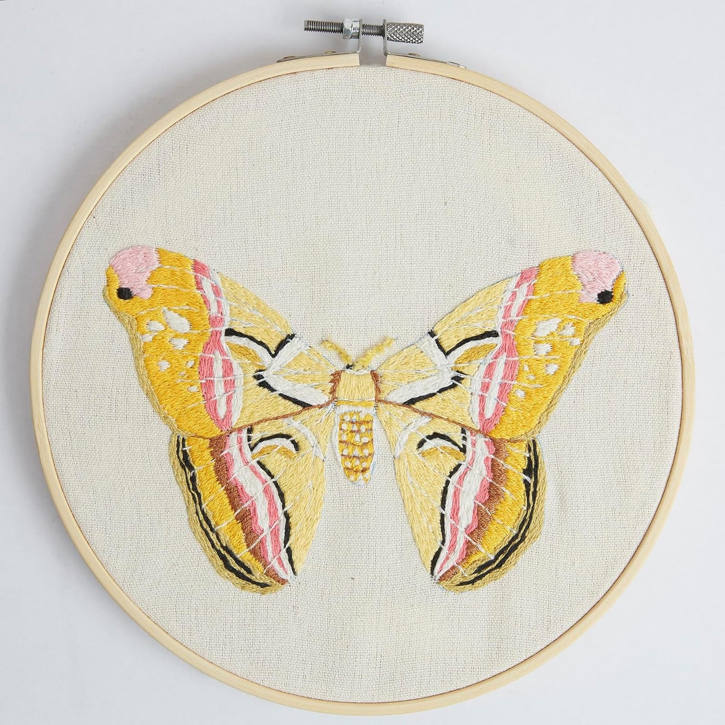 Embroidery Sewing Craft Kit Beautiful Moth