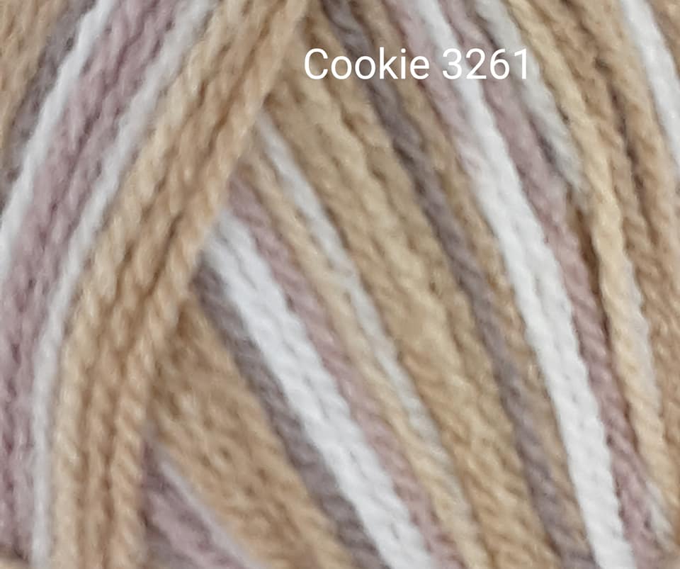 Big Value Baby Print 4Ply/ Cookie