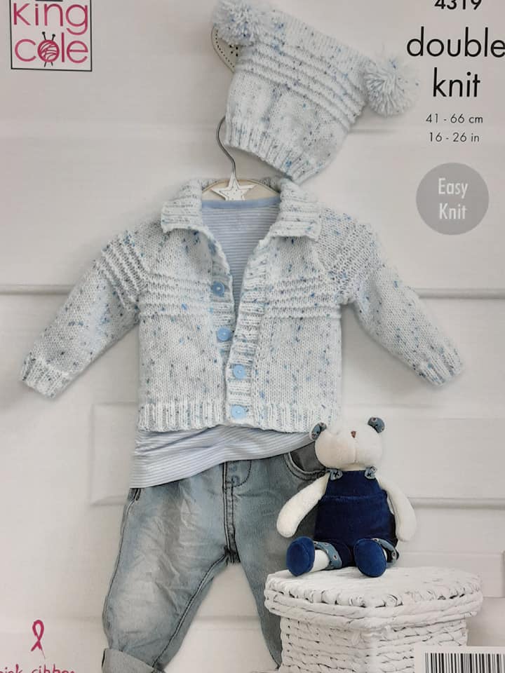 Cardigans and Hat Knitted with Smarty DK