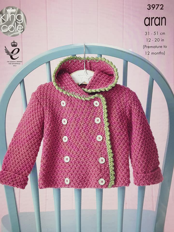 Baby Set Knitted with Comfort Aran