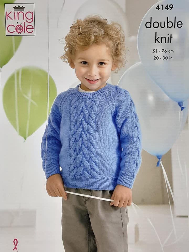 Sweater and Cardigan Knitted with Comfort DK