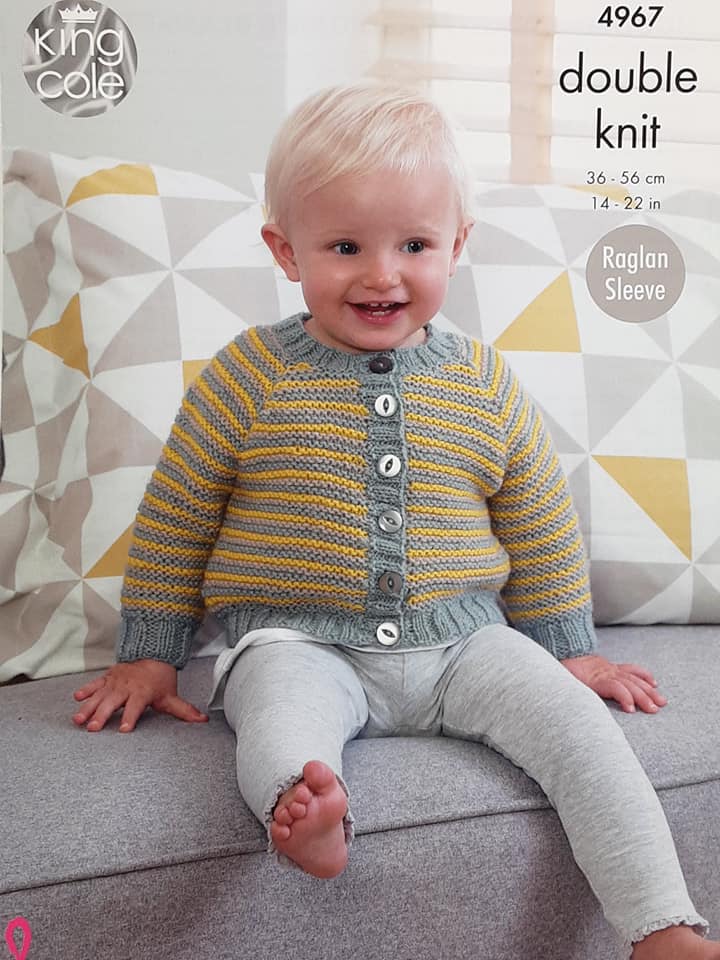 Hooded Jacket, Cardigan and Blanket Knitted in Comfort DK