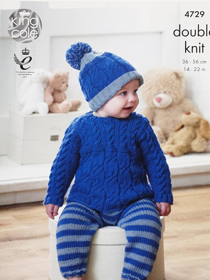 Baby Set Knitted with Comfort DK 4729