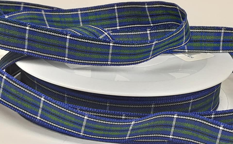 12mm Tartan Ribbon