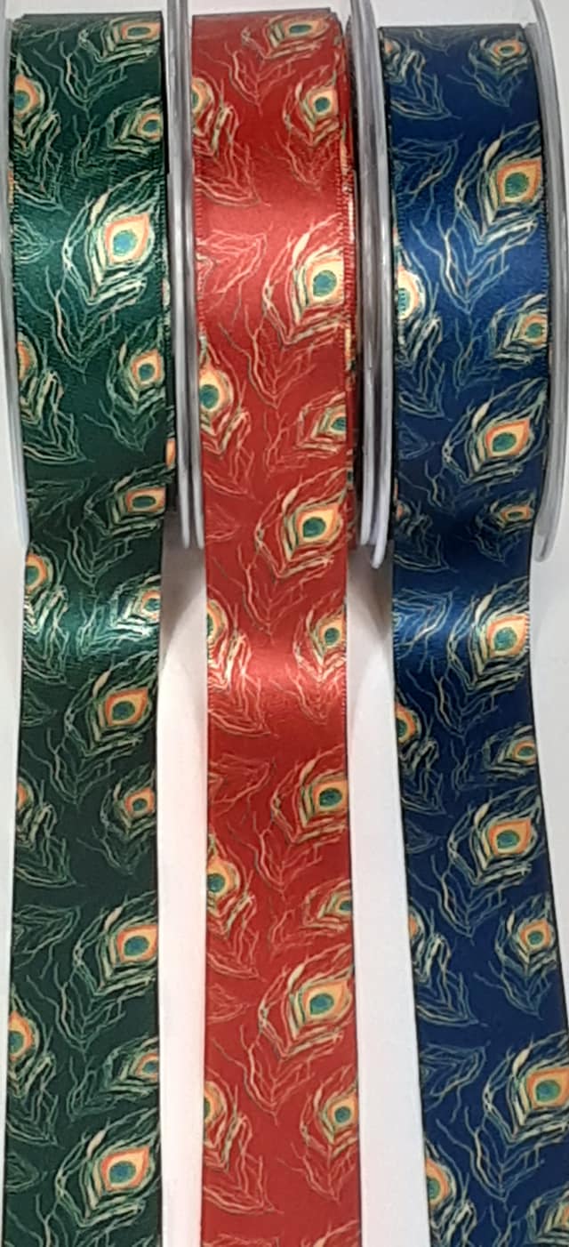 15mm peacock feather