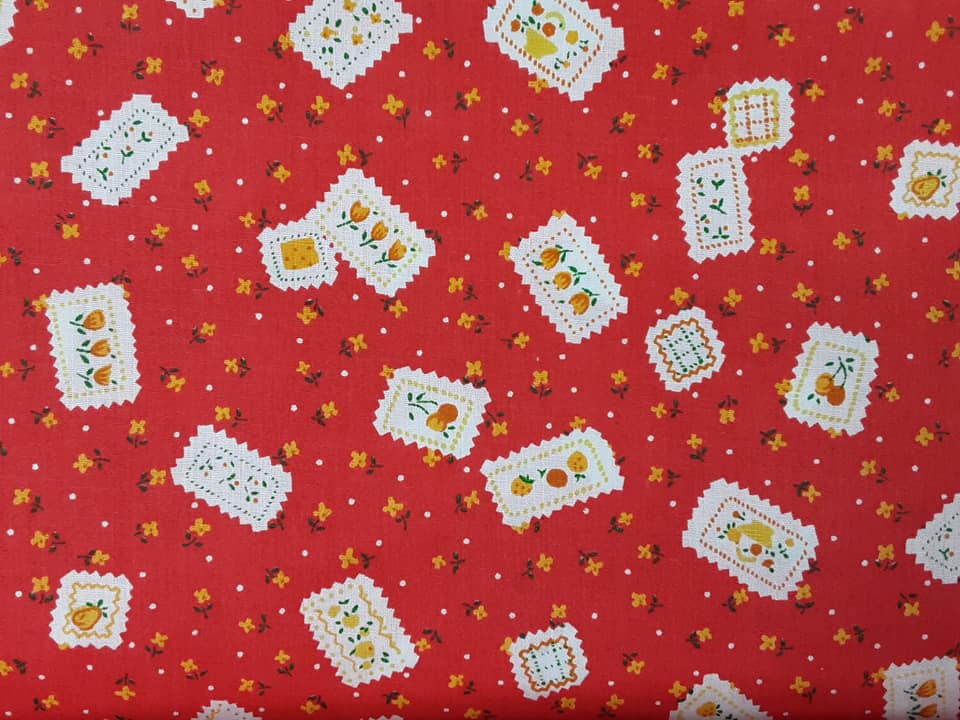 Stickers Pattern on Red or Blue.