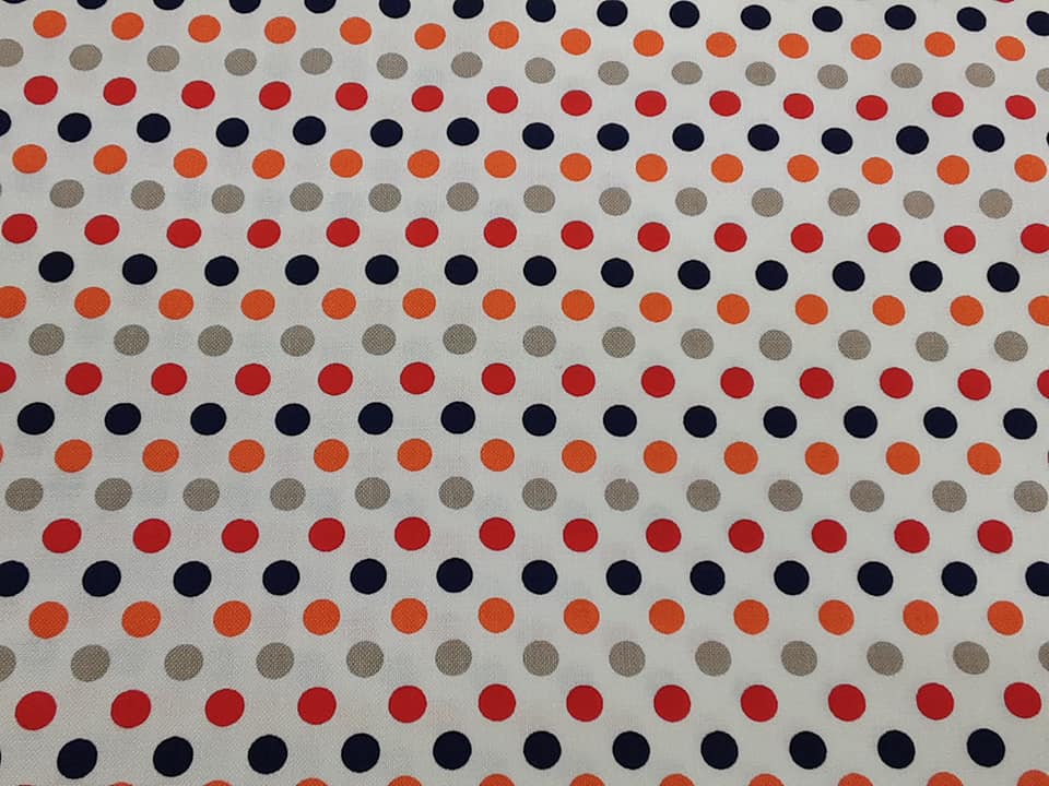 Autumn Theme Polka Dots