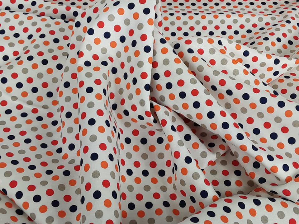 Autumn Theme Polka Dots
