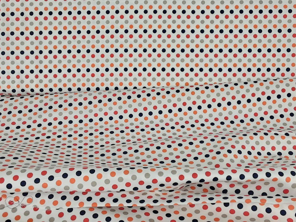 Autumn Theme Polka Dots