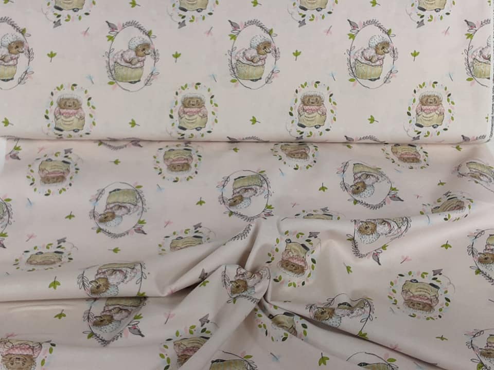 PETER RABBIT – DIGITAL COTTON PRINTS /Tiggywinkle