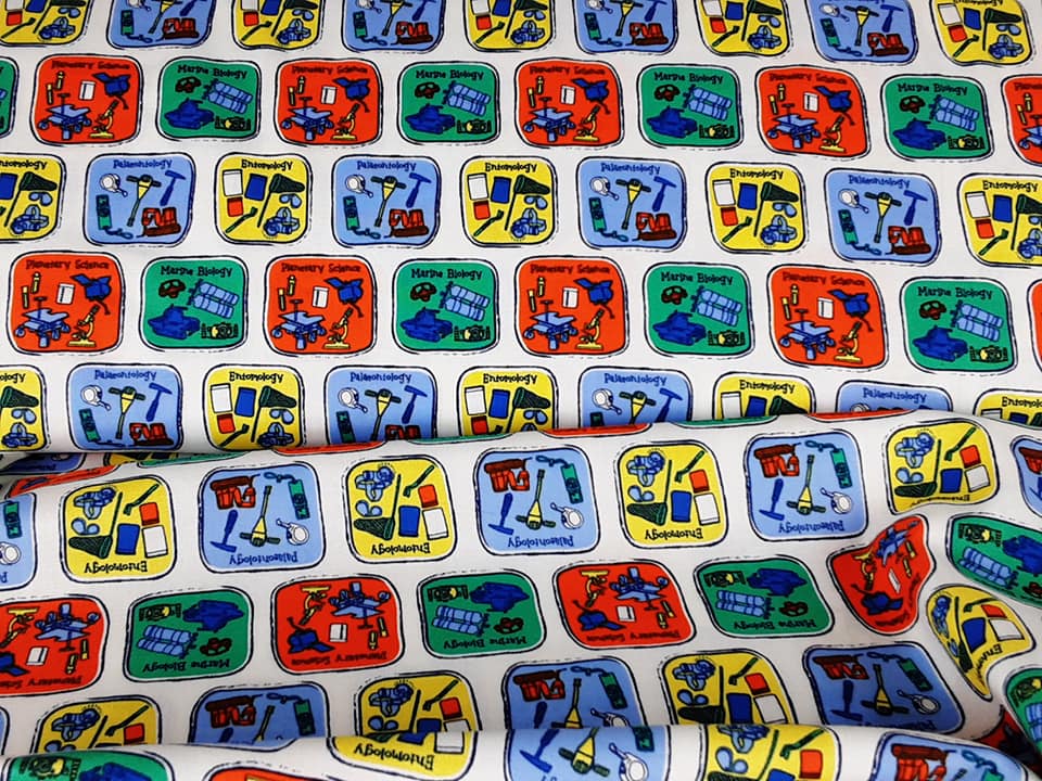 The SCIENTIST NATURAL HISTORY MUSEUM – COTTON Prints