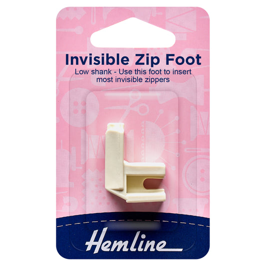 Zipper Foot: Invisible